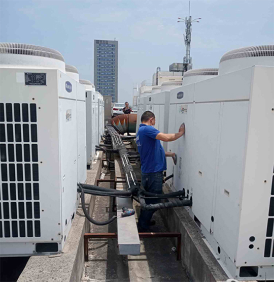 罗城中央空调制热和不制冷系统维修方法